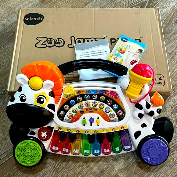 VTech Toys New Kids Vtech Zoo Jamz Piano Poshmark